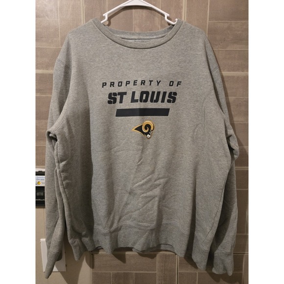 St Louis Rams Nike Sweatshirt‎ Equipment Mens Sz XL Authentic Ray Ray Armstrong